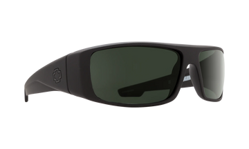 Spy LOGAN Soft Matte Black w/ Happy Grey