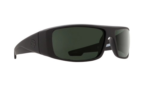 Spy LOGAN Soft Matte Black w/ Happy Grey