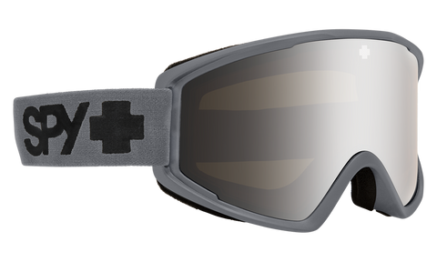 Spy 2024 CRUSHER ELITE Matte Grey w/ HD Silver Spectra Mirror