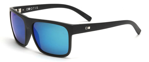 Otis AFTER DARK Reflect Matte Black w/ Mirror Blue Polarised