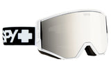 Spy ACE 2016 Matte White w/ Silver Mirror + Bonus lens