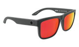 Spy DISCORD Soft Matte Dark Grey w/ Happy Red Spectra Mirror Polarised