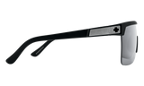 Spy FLYNN 5050 Soft Matte Black w/ HD Plus Silver Spectra Mirror Polarised