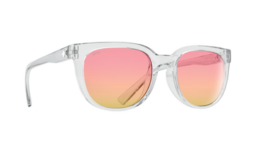 Spy BEWILDER Translucent Light Grey w/ HD+ Iridescent Spectra Mirror