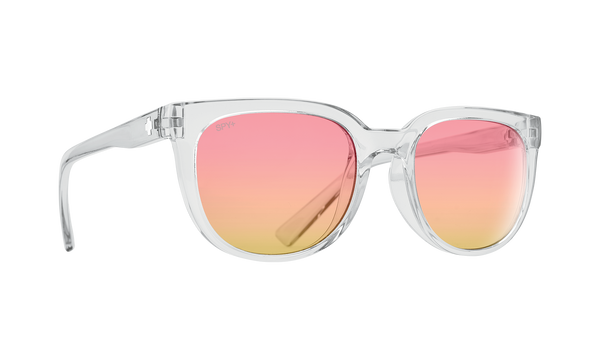 Spy BEWILDER Translucent Light Grey w/ HD+ Iridescent Spectra Mirror