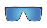 Spy FLYNN Whitewall Black White w/ Happy Blue Spectra