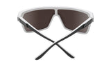 Spy FLYNN Whitewall Black White w/ Happy Blue Spectra