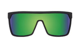 Spy FLYNN Matte Black w/ Happy Green Spectra