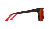 Spy FLYNN Soft Matte Black/Red Fade w/ Happy Red Flash