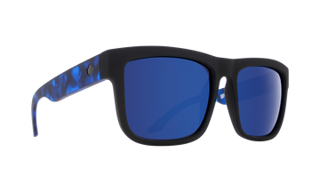 Spy DISCORD Soft Matte Black / Navy Tort w/ Happy Navy Spectra