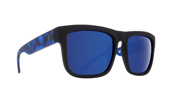 Spy DISCORD Soft Matte Black / Navy Tort w/ Happy Navy Spectra