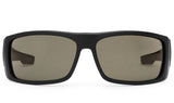 Spy KONVOY Matte Black w/ Happy Grey Polarized