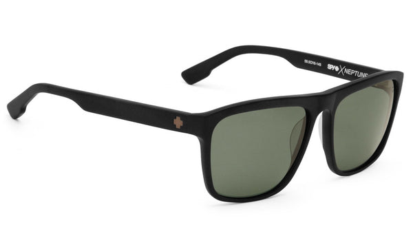 Spy X CROSSTOWN NEPTUNE Matte Black w/ Happy Grey Polarized