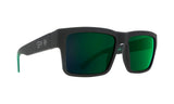 Spy Montana Soft Matte Black/Green Fade w/ Happy Green Flash