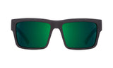 Spy Montana Soft Matte Black/Green Fade w/ Happy Green Flash