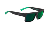 Spy Montana Soft Matte Black/Green Fade w/ Happy Green Flash