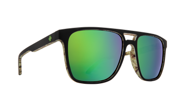 Spy Czar Matte Black Kushwall w/ HD+ Green Spectra Mirror
