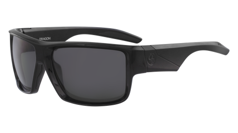 Dragon DEADLOCK Black w/ Smoke Polarised