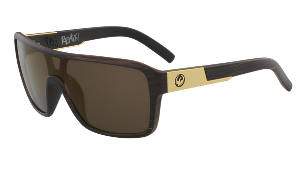 Dragon REMIX Matte Woodgrain w/ Copper Ion LumaLens Polarised