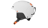 Spy Lil Astronomic MIPS Kids Helmet - Matte White w/ Orange splatter logo
