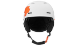 Spy Lil Astronomic MIPS Kids Helmet - Matte White w/ Orange splatter logo
