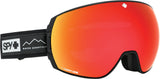 Spy LEGACY 2019 Essential Black w/ Happy Red Spectra + Bonus Lens