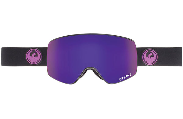 Dragon NFX2 - Jet w/ Purple Ion + Bonus Lens