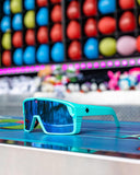 Spy MONOLITH Matte Teal w/ HD+ Dark Blue Spectra Mirror