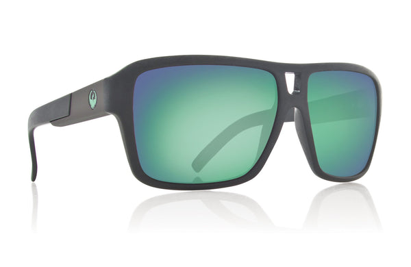 Dragon The Jam H2O Matte Black w/ Green Ionised Polarised P2